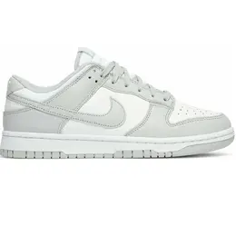 NIKE: Белые кроссовки Dunk Low