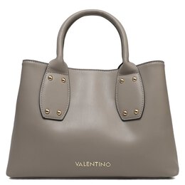 Valentino: Бежевая спортивная сумка 