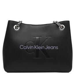 Calvin Klein Jeans: Чёрная сумка