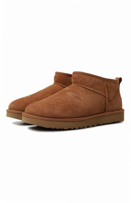 UGG: Коричневые ботинки  Ultra Mini