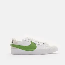 NIKE: Зелёные кроссовки Blazer Low