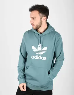 Adidas: Зелёная толстовка