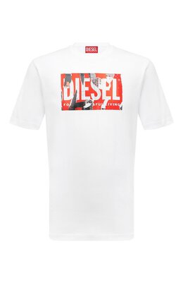 Diesel: Хлопковая футболка 