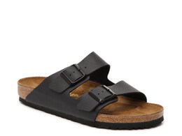 Birkenstock: Чёрные шлёпанцы  Arizona