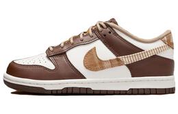 Nike: Белые кроссовки  Dunk Low