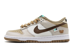 Nike: Коричневые кроссовки  Dunk Low