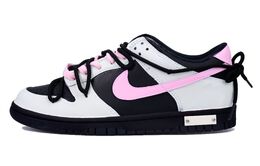 Nike: Розовые кроссовки  Dunk Low