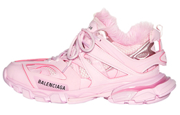 Balenciaga: Розовые кроссовки  Track