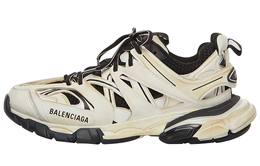 Balenciaga: Белые кроссовки  Track