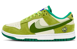 Nike: Зелёные кроссовки  Dunk Low