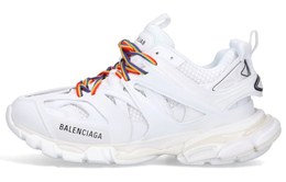 Balenciaga: Белые кроссовки  Track