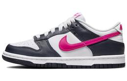 Nike: Белые кроссовки  Dunk Low