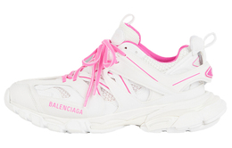 Balenciaga: Белые кроссовки  Track