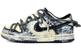 Nike: Чёрные кроссовки  Dunk Low