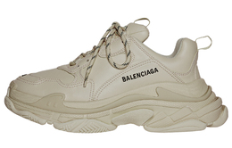 Balenciaga: Бежевые кроссовки  Triple S