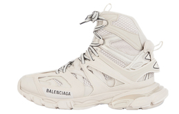 Balenciaga: Светлые кроссовки  Track