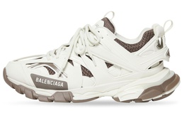 Balenciaga: Белые кроссовки  Track