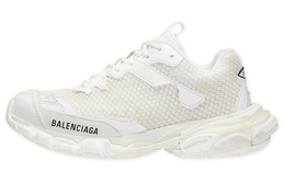 Balenciaga: Белые кроссовки  Track