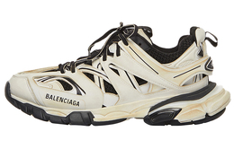 Balenciaga: Белые кроссовки  Track