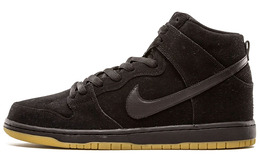 Nike: Чёрные кроссовки  Dunk High