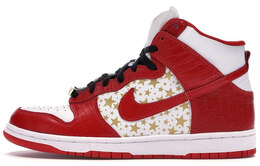 Nike: Красные кроссовки  Dunk High Pro SB