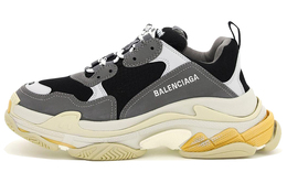 Balenciaga: Жёлтые кроссовки  Triple S