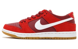 Nike: Красные кроссовки  Dunk Low