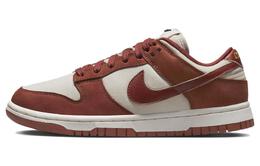 Nike: Красные кроссовки  Dunk Low