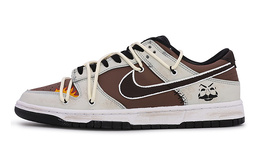 Nike: Бордовые кроссовки  Dunk Low