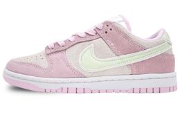 Nike: Розовые кроссовки  Dunk Low