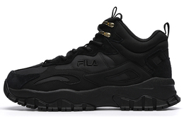 Fila: Чёрные кроссовки 