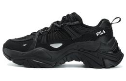 Fila: Чёрные кроссовки 