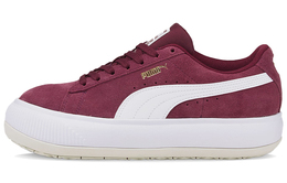 PUMA: Фиолетовые кроссовки  Suede Mayu