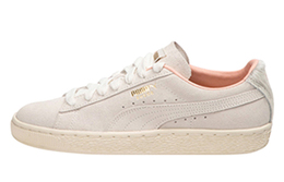 PUMA: Белые кроссовки  Suede Classic