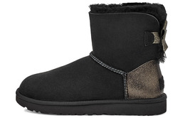 UGG: Чёрные угги  Mini Bailey