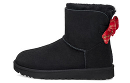 UGG: Чёрные угги  Mini Bailey