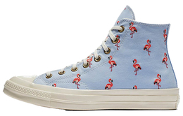 Converse: Голубые кеды  Chuck Taylor All Star 70