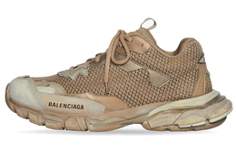 Balenciaga: Бежевые кроссовки  Track