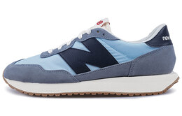 New Balance: Синие кроссовки  237