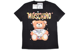 Moschino: Чёрная футболка 