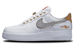 Nike: Серые кроссовки  Air Force 1 Low