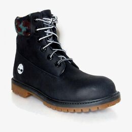 Timberland: Чёрные ботинки