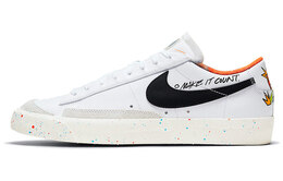 Nike: Чёрные кроссовки  Blazer Low 77