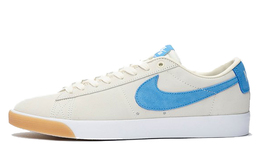 Nike: Голубые кроссовки  Blazer Low