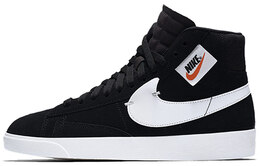 Nike: Чёрные кроссовки  Blazer Mid