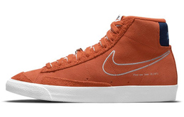 Nike: Оранжевые кроссовки  Blazer Mid 77