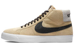 Nike: Коричневые кроссовки  SB Zoom Blazer Mid