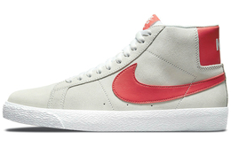 Nike: Серые кроссовки  SB Blazer Mid