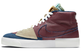 Nike: Коричневые кроссовки  Blazer Mid