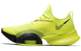Nike: Зелёные кроссовки 